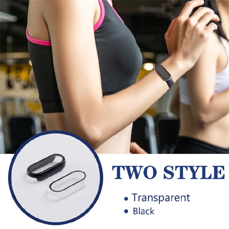 9D Film Glass for Mi band 3 4 5 6 Nfc Screen Protector Case+Film
