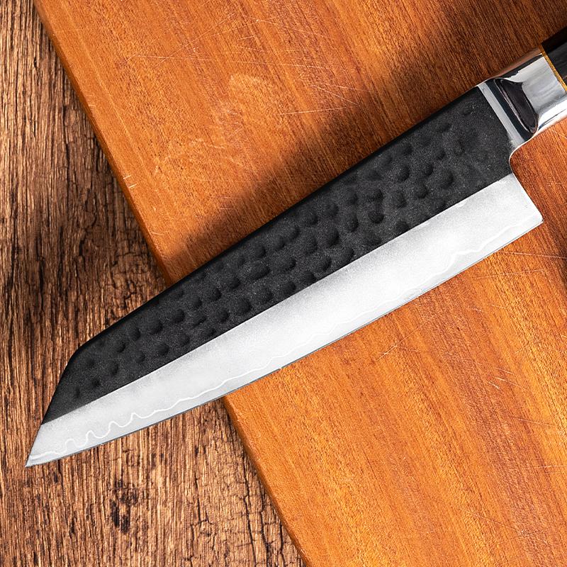 Kiritsuke Knife Damascus VG10 Steel Blade Sharp Chef Slicing Vegetable Cleaver Meat Handmade Japanese Kitchen Knife Ebony Handle