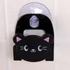 4pcs Piece Cartoon Bath Sponge Holder Cloth Storage Rack Multi-Purpose Sink Rack Bathroom Sundries Rack Hook