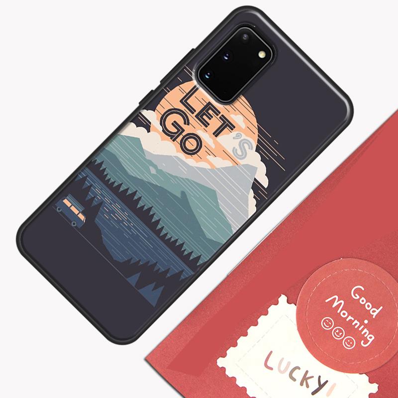 Star Lake Mountain Phone Case For Samsung Galaxy S26 S25 Ultra S20 S21 S22 S23 S24 S10 Plus S25 FE Cover Shell