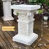 Adornos de Jardín de Columna Romana Retro Europeos: Base para maceta y Exhibición de boda