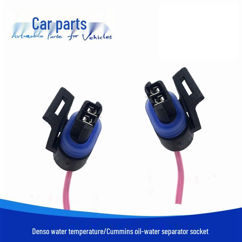 Denso Howo Temperature Sensor and Cummins Oil-Water Separator Socket Plug