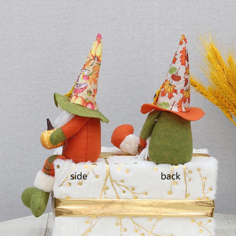 Thanksgiving Gnome Figurines: New Harvest Festival Hanging Ornaments