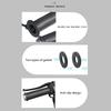 Electric Heated Motorcycle Handlebar Grips Heated Hand Grips 5 Gear Temperature Control Waterproof Design Simple Install