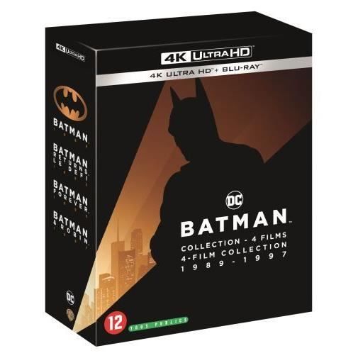 Batman-4 Films Collection 1989-1997 [4K Ultra HD + Blu-Ray] - 5051888249468