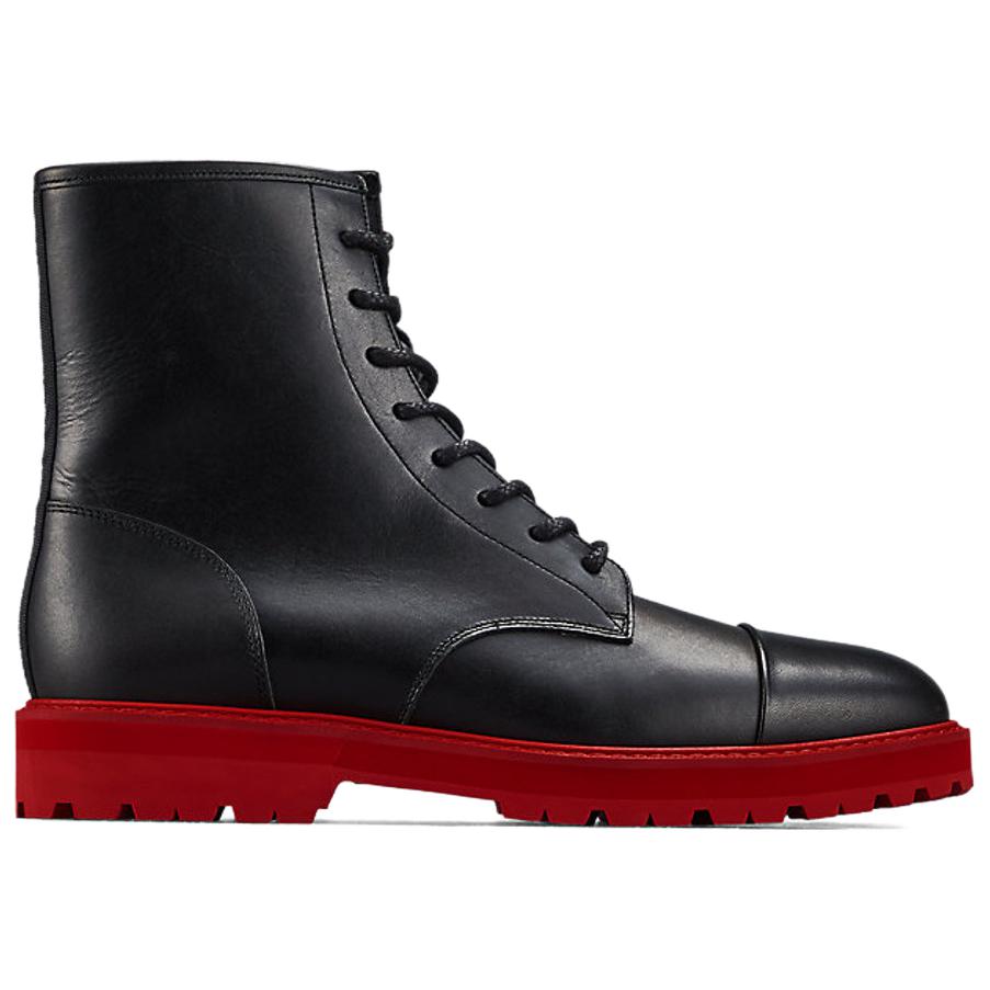 ONITSUKA TIGER Lace-Up Boot Black Classic Red Unisex Sneakers 1183B826-002