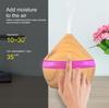 Ultrasonic Wood Grain Essential Oil Diffuser and Humidifier for Home