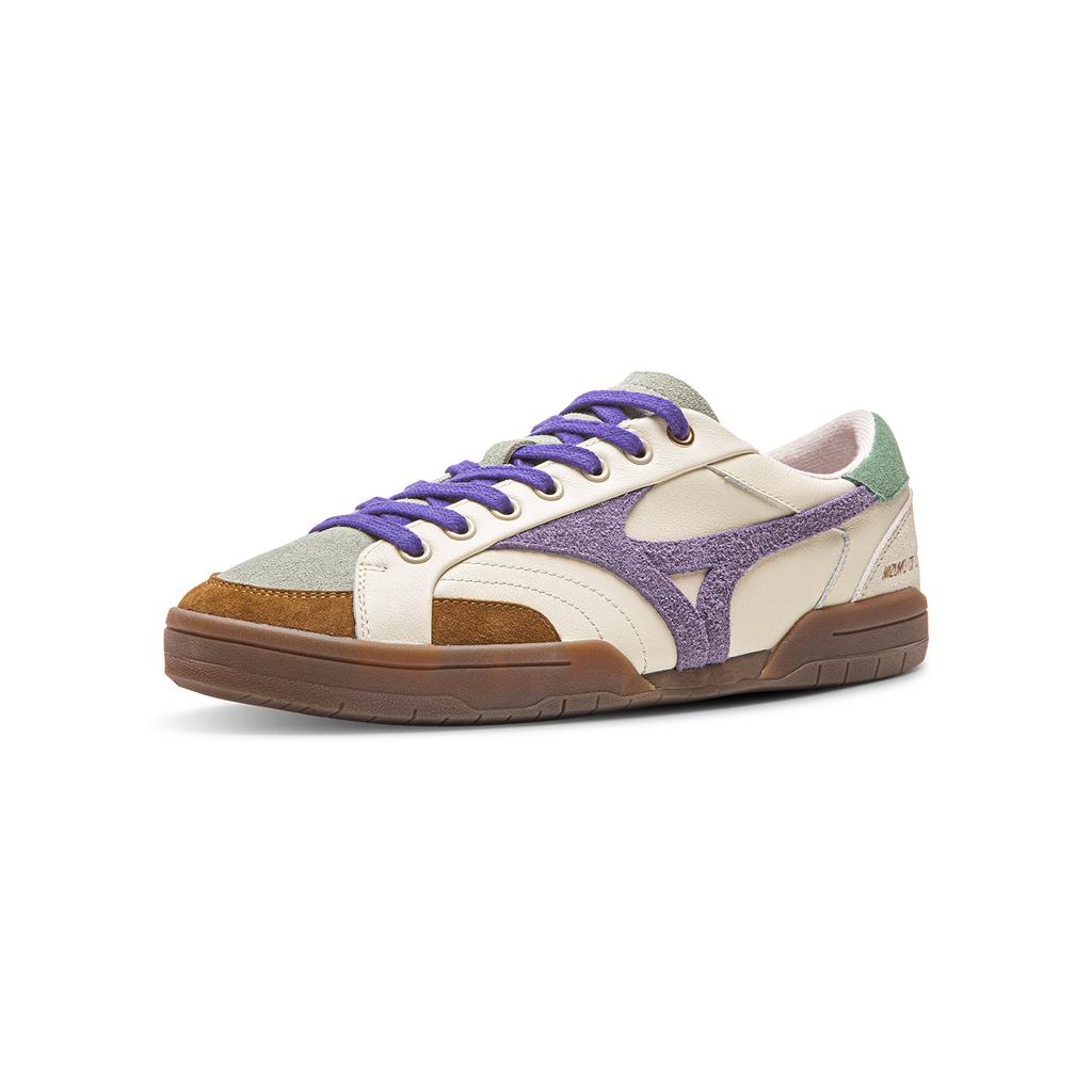 Mizuno Court Entry Off White Purple Green Unisex D1GH261007