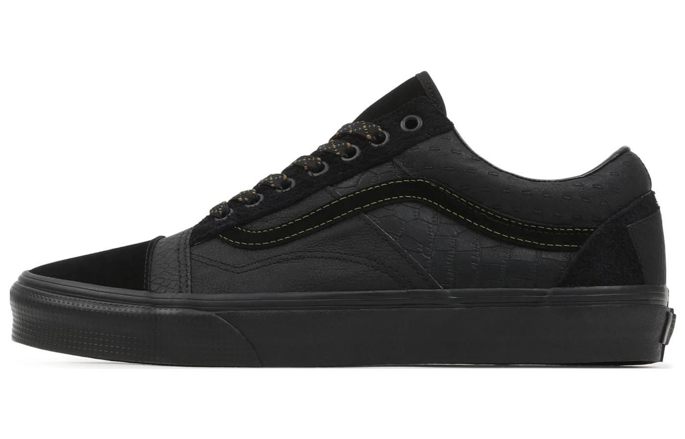 Old Skool Vans  Mono Patchwork - Blackout  VN0A7Q4P1OJ 38.5
