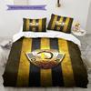 Dynamo Dresden Pattern Bedding,Quilt Set Quilt Cover Pillowcase Home Birthday Gift(1 * Duvet Cover + 2 * Pillowcase, Without Core)