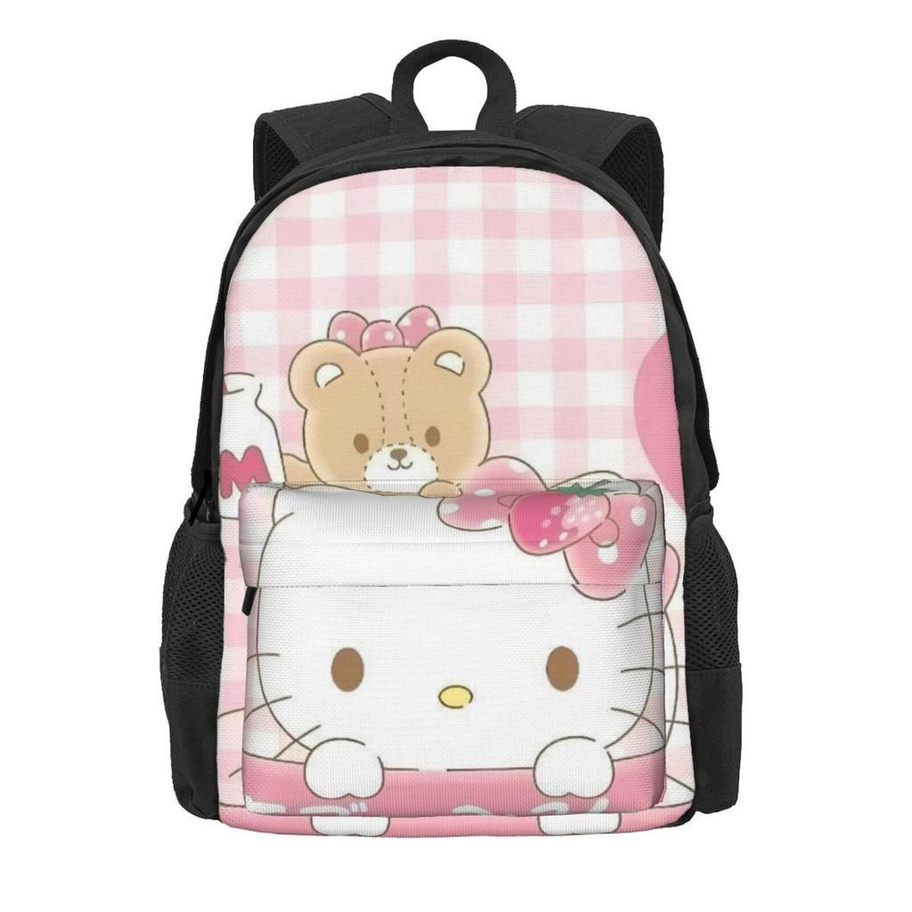 School Bag, Convenient For Primary And Secondary School Students, Large-Capacity Backpack, Full-Print Leisure Travel Backpack