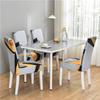 Stretch Chair Slipcovers For Dining Room Elastic Chair Covers For Office Hotel Banquet Wedding Universal Size 1 /2 /4 /6 Pcs