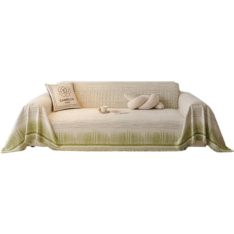Pastoral Small Fresh Sofa Cover  New Four-Season Universal One Full Cover Sofa Cover Premium Feeling Blanket