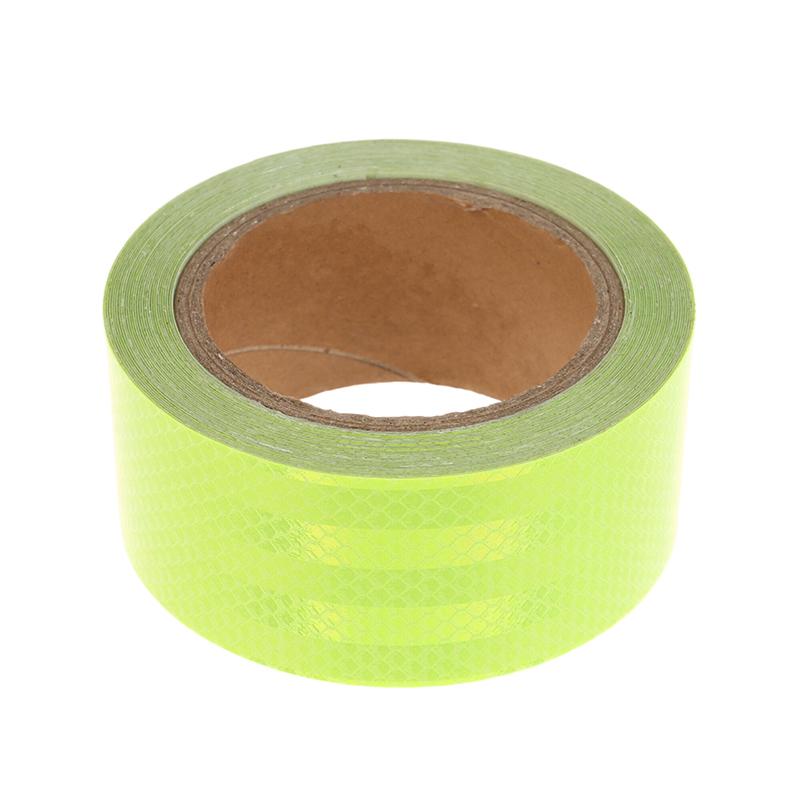 High Intensity Reflective Adhesive Tape 5Cm*10M Diamond Grade Red White Yellow Waterproof Car Stickers Reflectors Strip For Truc