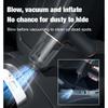 Blasen-Vakuum-Aufblasen-All-in-One-Akku-Staubsauger für Zuhause und Auto, stark kabelloser Handheld-Reiniger für Haushaltsgeräte