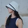 ALLINCOMPLETE Contrast Line Moon Bucket Hat  2 Colors 