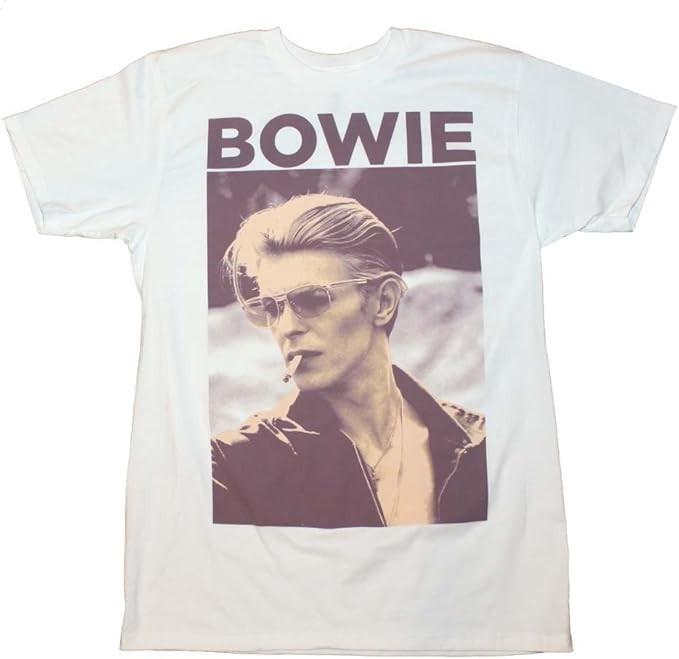 David Bowie: Smoking T-Shirt (Officially Licensed) S