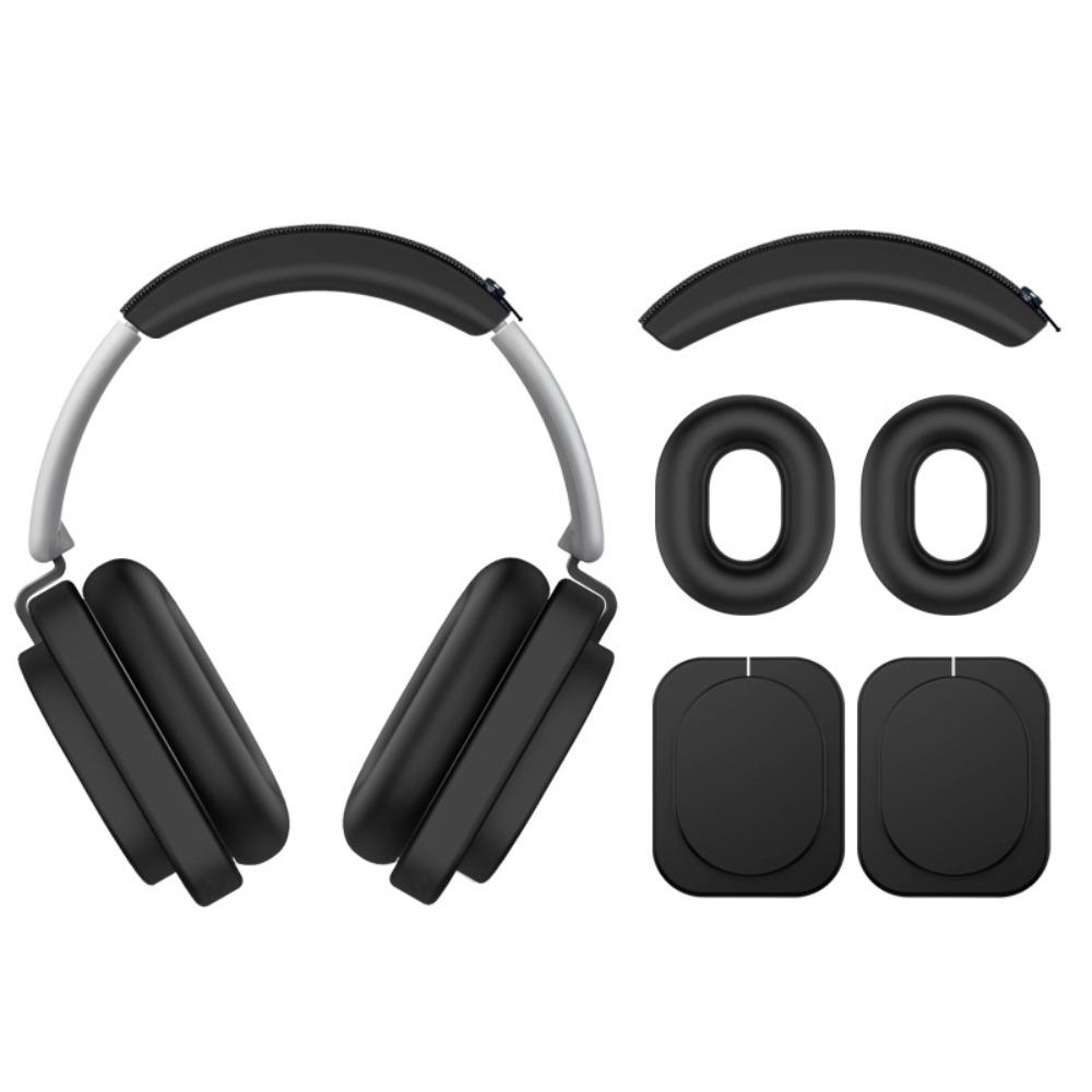 

Silicone 3-in-1 Headphone Case Replacement Shockproof Ear Pad Case Cover Headphone Accessories for NOTHING Headphone(1) чёрный