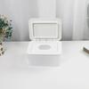 Wipes Dispenser Storage Box Large Capacity Dustproof Moisture Prevention Transparent Design Bathroom Wipes Case Box