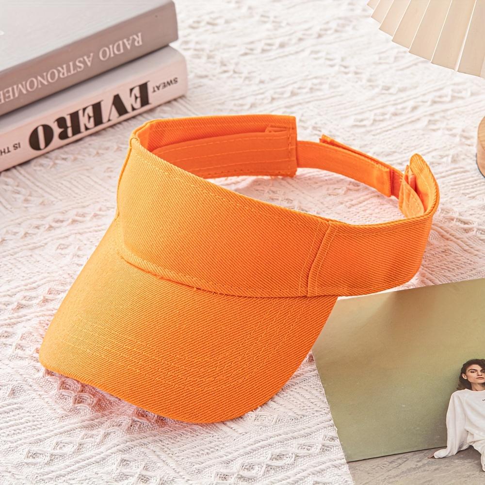[Adjustable Breathable Sporty Sun Visor] Sporty Sun Visor Cap - Breathable, Adjustable Baseball Hat For Outdoor Activities