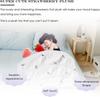 zhidiloveyou Strawberry Plush Red Cute Stuffed Strawberry Toy Fruit Pillow for Kids, 9 inch
