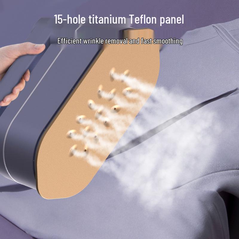 Digital Display Foldable Handheld Steamer: Compact Travel Iron