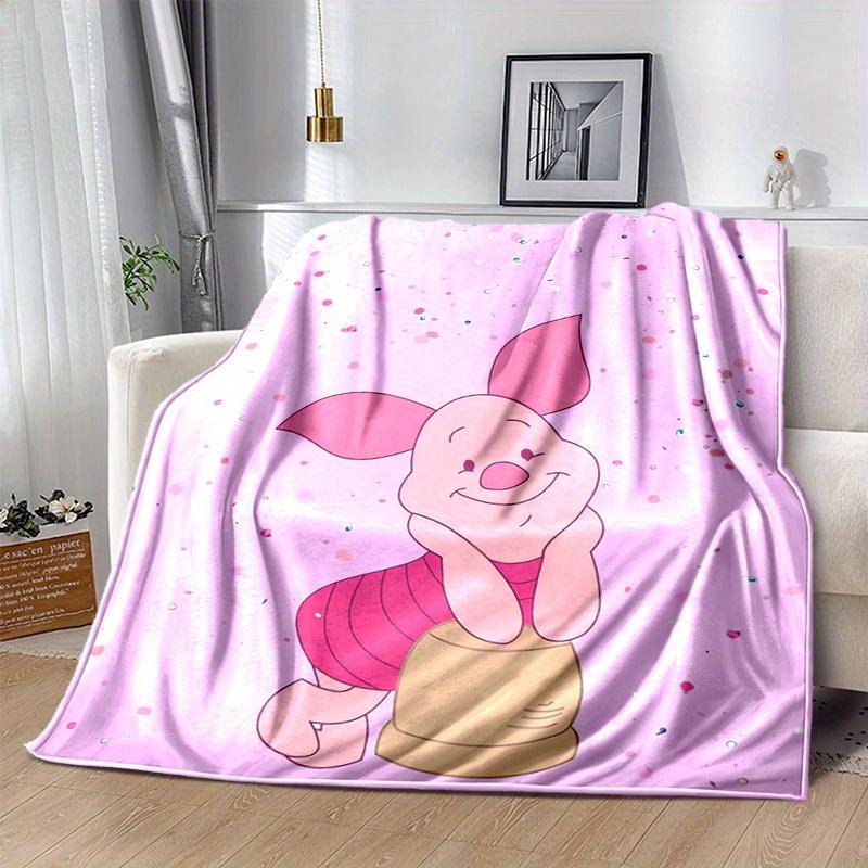 

1pc Piglet Blanket Cute Cartoon Character Blanket for Home Decor, Couch Cover, Outdoor Use, Travel 150cmx200cm