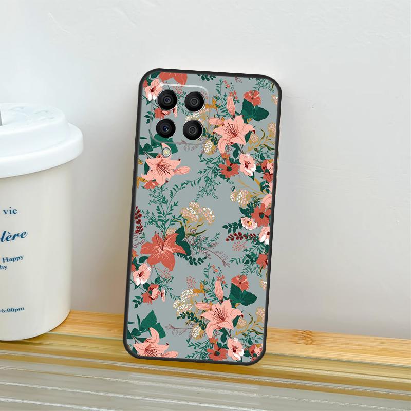 Painting Flowers Nature Leaves Case For Samsung Galaxy M21 M31 M11 M13 M54 M34 M14 M56 M36 M16 M53 M32 M52 M35 M55 M15 M06