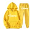 European and American ins personalized NOFS printed sweater pullover hoodie set retro jacket street trend y2k