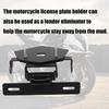 Für S1000RR S1000R M1000RR 2025 Kennzeichenhalter Motorrad Heck clean verstellbar kurz Nummer s1000rr s1000r m1000rr 2019-2025 Motorrad