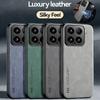 Luxury Leather Funda For Xiaomi 15 Pro Case Car Magnetic Holder Shockproof Cover For Xiaomi Mi15 Mi 15 Xiaomi15 Pro 5G Coque
