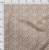 oneOone Cotton Flex Dusty Pink Fabric Cactus Quilting Supplies Print Sewing Fabric By The Yard 40 Inch