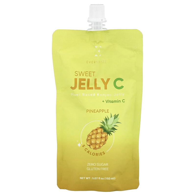 Süßes Jelly C, Pflanzliches Konjak-Gelee, Ananas, 150 ml (150 ml)