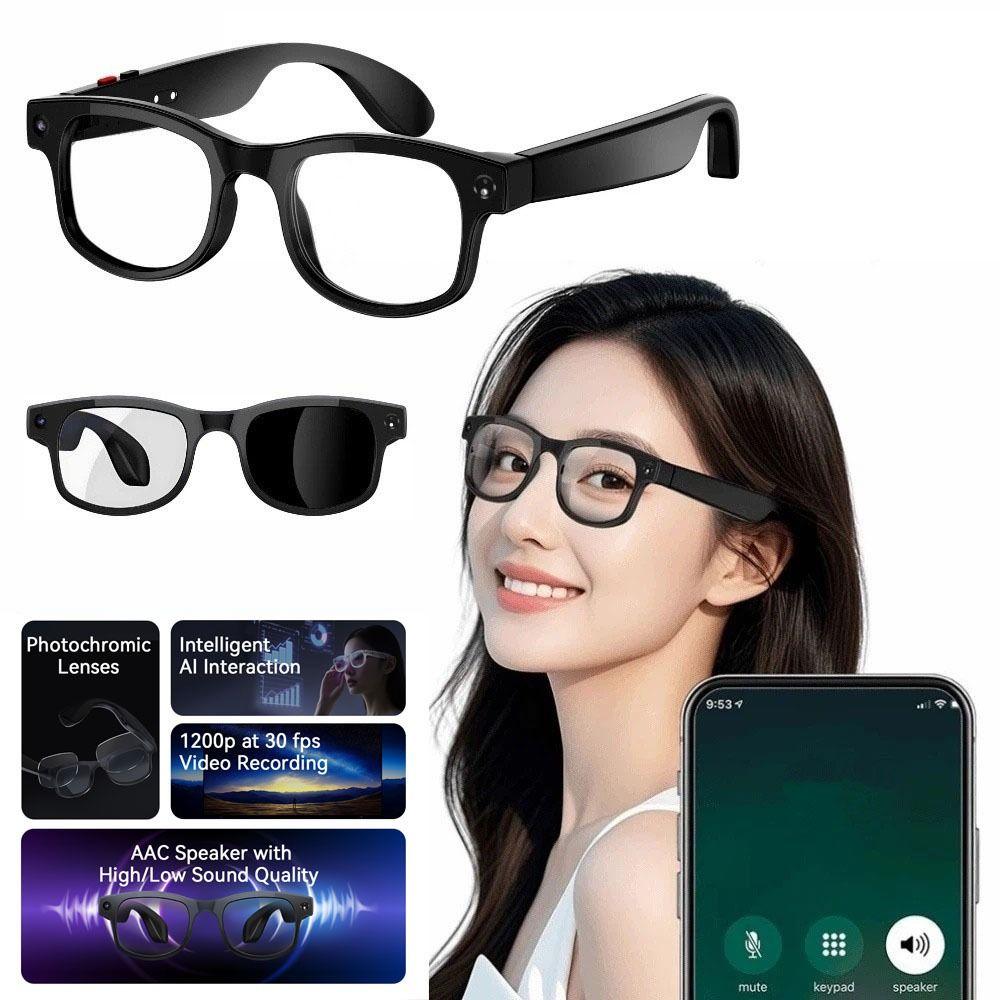Real-time Translation AI Smart Glasses 2 In 1 Smart Video Glasses Smart AI Glasses  Translation