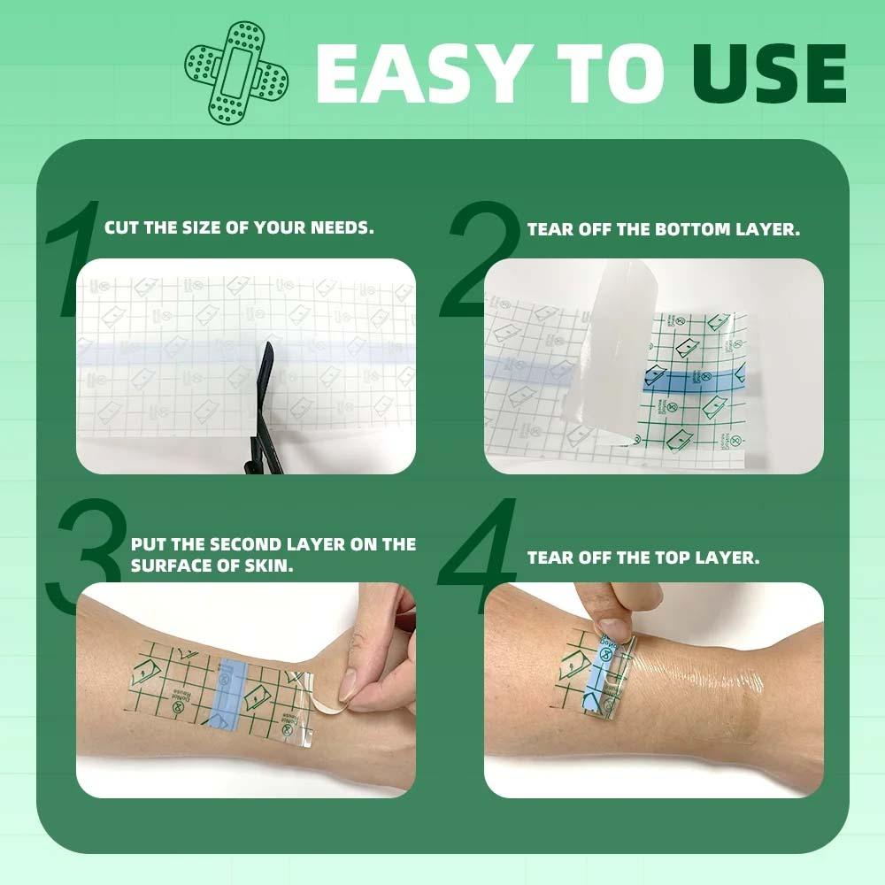 Tattoo Healing Repair Nail Art Shield Dressing Tape Waterproof Tattoo Film  Home