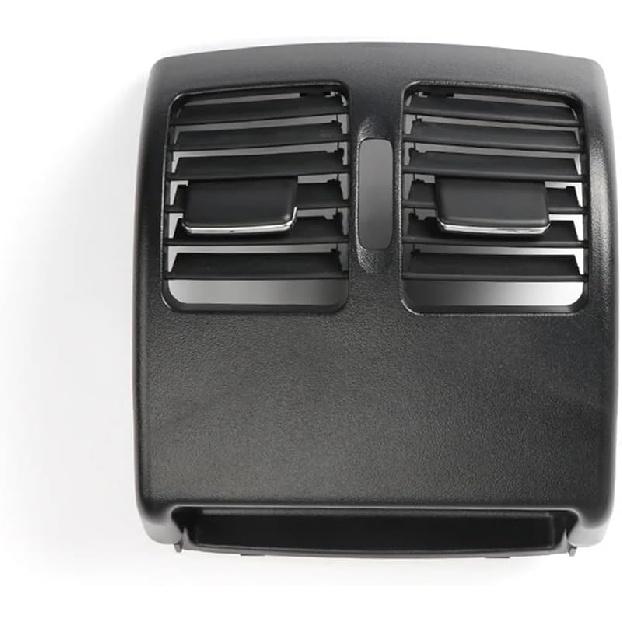 Rear Seat Air Conditioner AC Vent Grille Panel Compatible With MercedesBenz C Class W204 E Class W207 2048304354(Black)