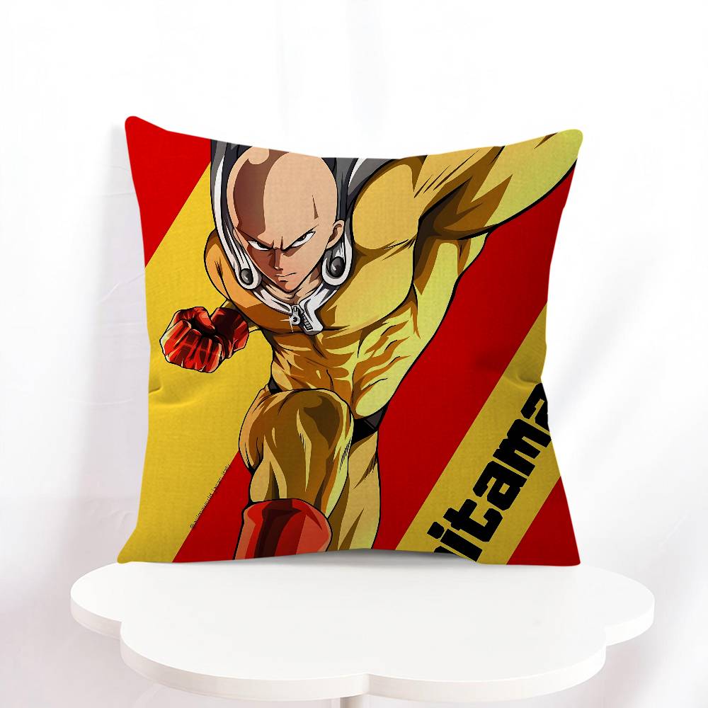 

S-saitama Pillowcases Home Bedding Decorative Pillow Cover Wedding Super Soft Pillow Case 16x16Inch