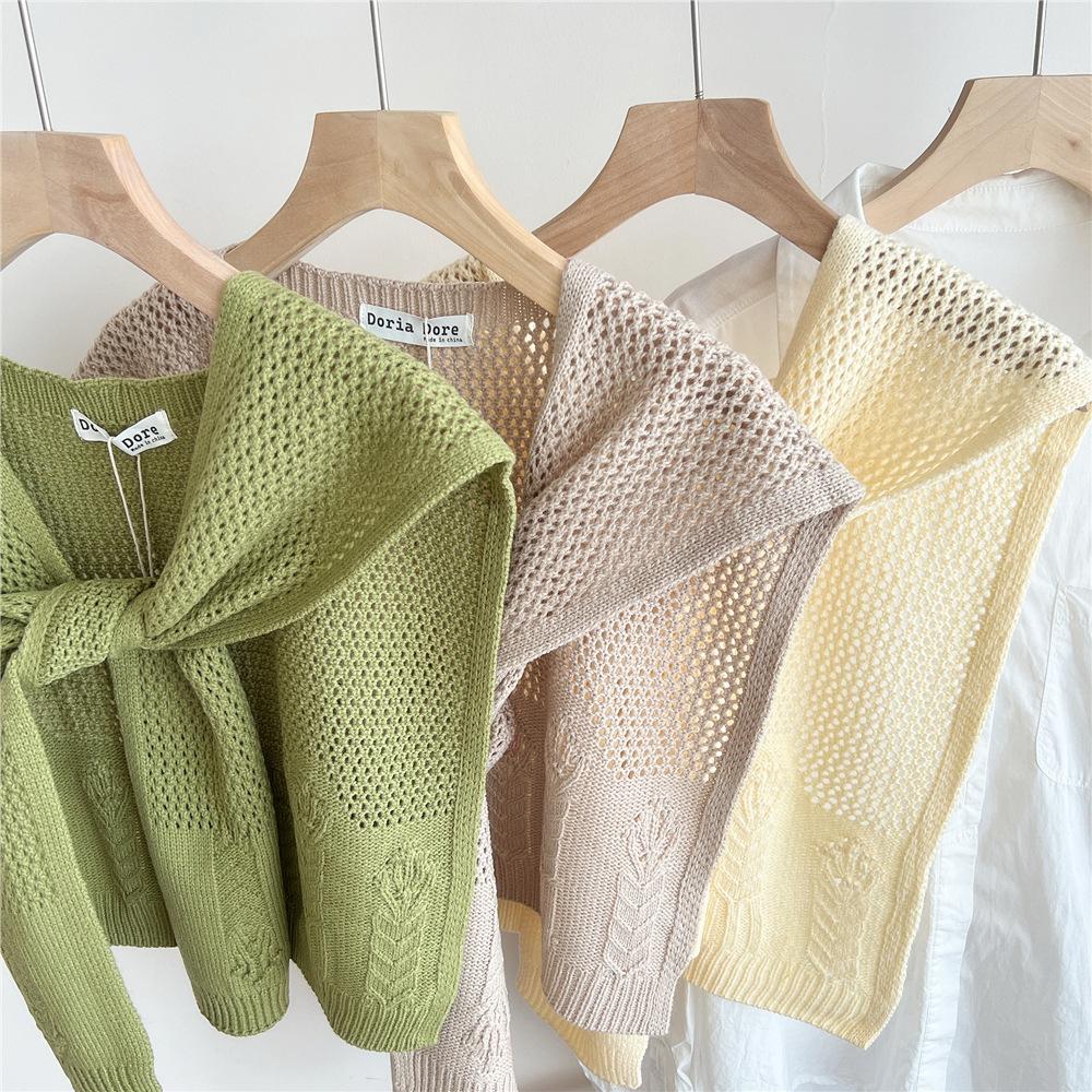 Neuer Schulterschal, Schal, Damen, falscher Kragen, Schulterschutz, Schal, klimatisiertes Zimmer, Leibchendekoration gepaart mit Nackenschutzknoten