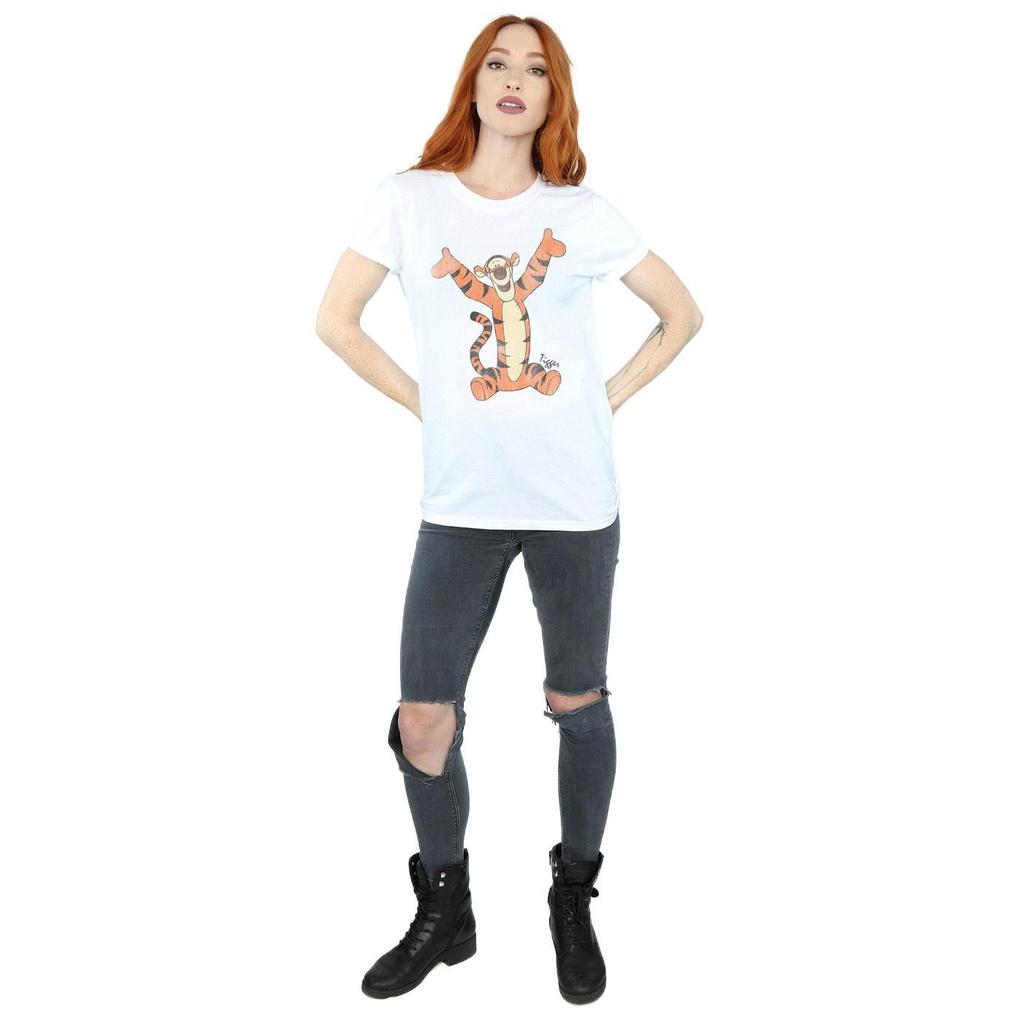 Winnie the Pooh Womens/Ladies Tigger Cotton Boyfriend T-Shirt