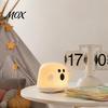 Rechargeable Bedroom Decor Ghost Night Light, Touch Control Dimmable Bedside Lamp, USB Squishy Ambient Funny Cartoon Atmosphere Lamp Light with 30-Min
