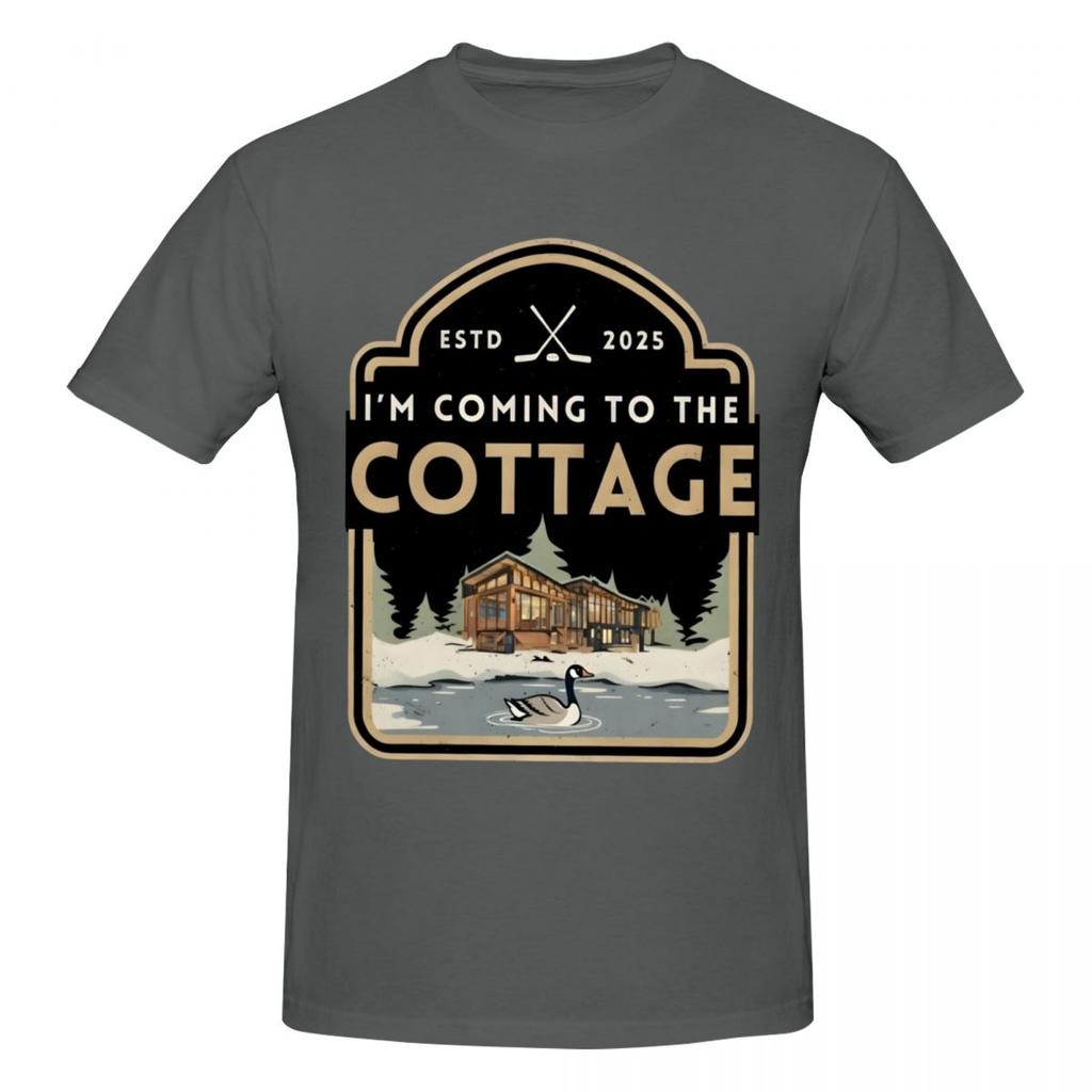 Im Coming To The Cottage Heated Rivalry T Shirts Graphic Y2k Idea Oneck Unisex Wounisex Tshirt Clothes