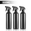3 Pcs Spray Bottles Black Perfume Bottle Empty Spray Bottles Pump Sprayer Fine Mist Spray Refillable Cosmetics Water Spray