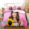 Fashion Sanah Singer Bedding Set Single Twin Full Queen King Size Bed Set Kids Bedroom Duvetcover Sets Bed Sheet Set