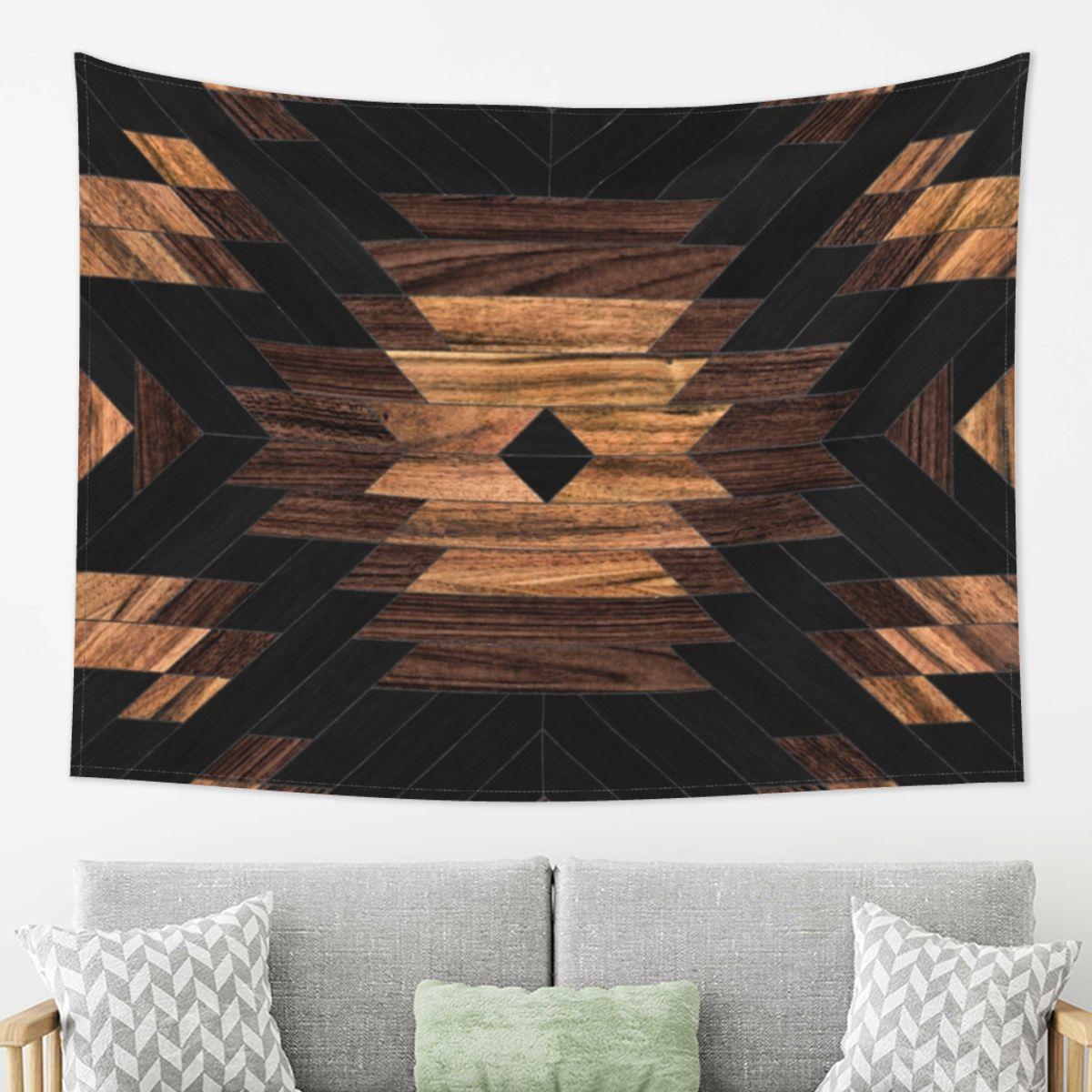 

Urban Tribal Tapestry Decoration Art Aesthetic Tapestries for Living Room Bedroom Decor Home Funny Wall Cloth Wall Hanging 74x94cm(29x37in)