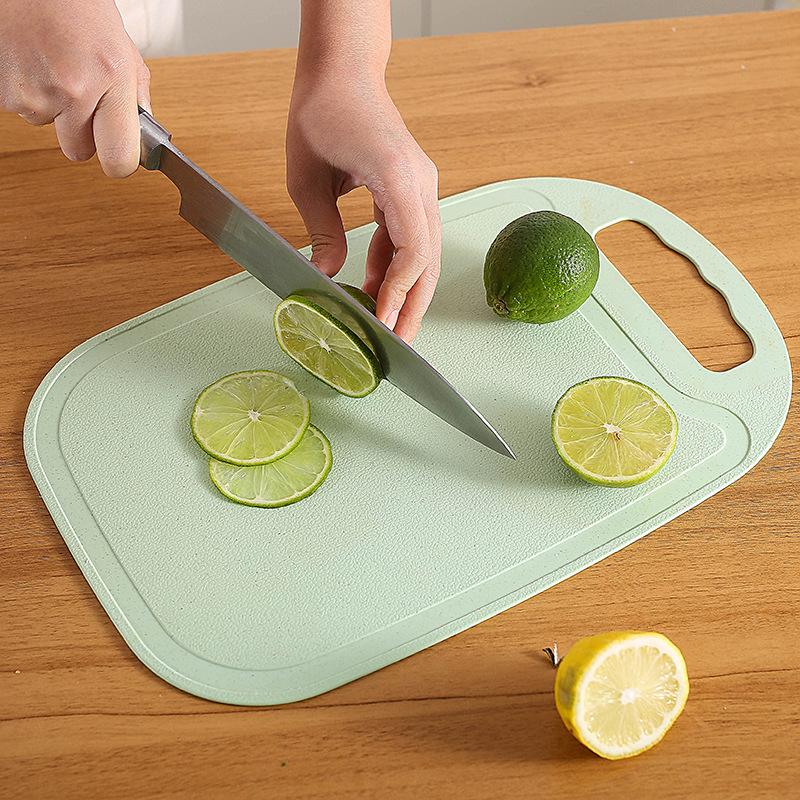 Nonslip Plastic Cutting Board Food Fruit Chopping Block Mat Kitchen Cook Supply Kitchen Cutting Boards Washable Chopping Board 343x225x4mm