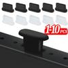 1-10pcs Type-C Dust Plug USB Charging Port Protector Silicone Anti-dust Plug Cover Cap for Samsung Huawei Xiaomi Phone Dustplug