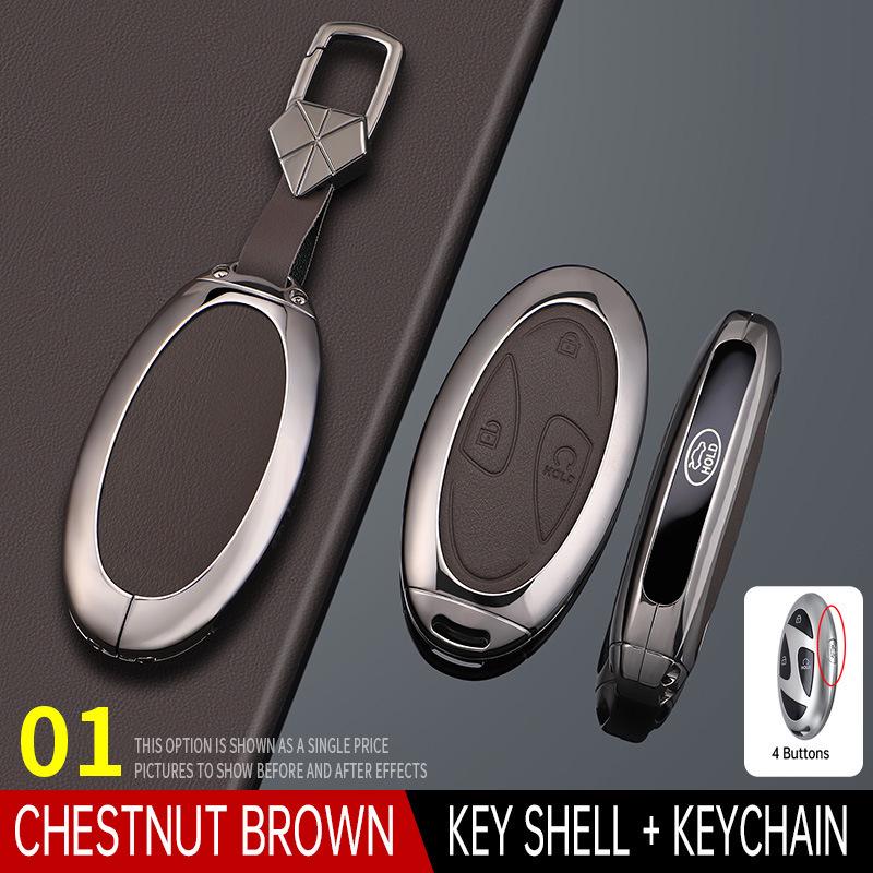 Compatible Key Case for Hyundai Tucson, Sonata, Encino, Santa Fe, Elantra - 11th Gen Models (Unisex).