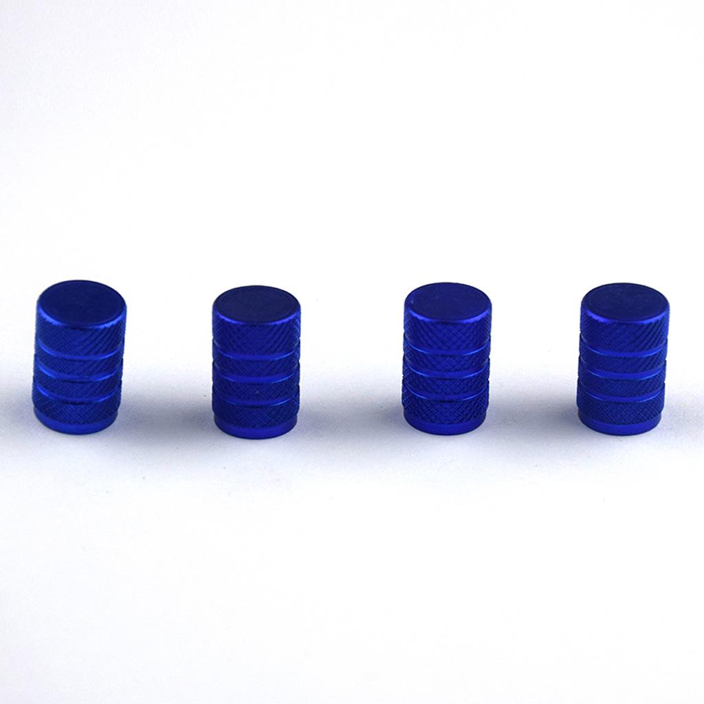 Colorful Aluminum Alloy Valve Caps for Car Tires - Sedan Dust Caps Available