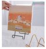 Wrought Iron Photo and Tablet Display Stand - Decorative Metal Frame Holder