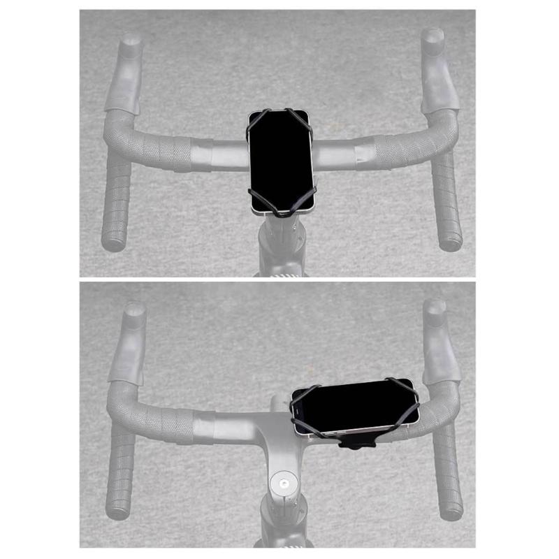 Bicycles Handlebar Phone Holder Flexible Silicone Bike Strap Mount Cycling Phone Mount Bicycles Handlebar Phone Support